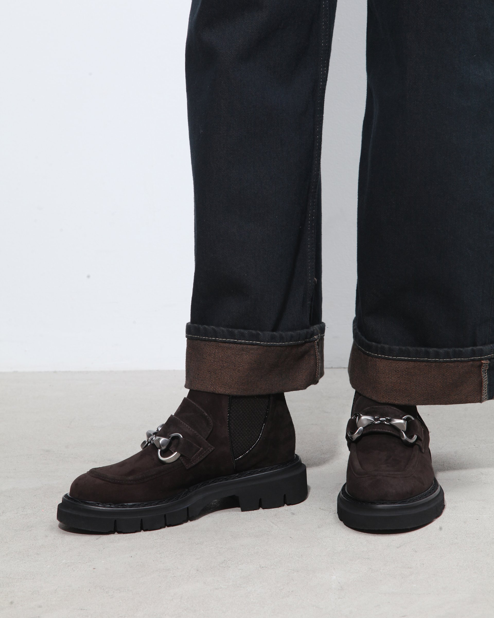 Темно-коричневые замшевые ботинки - Image 5 of 6