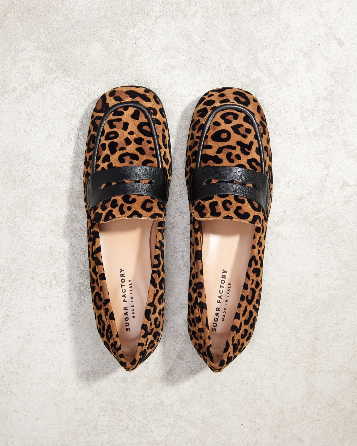 Леопардовые замшевые лоферы - Image 4 of 4