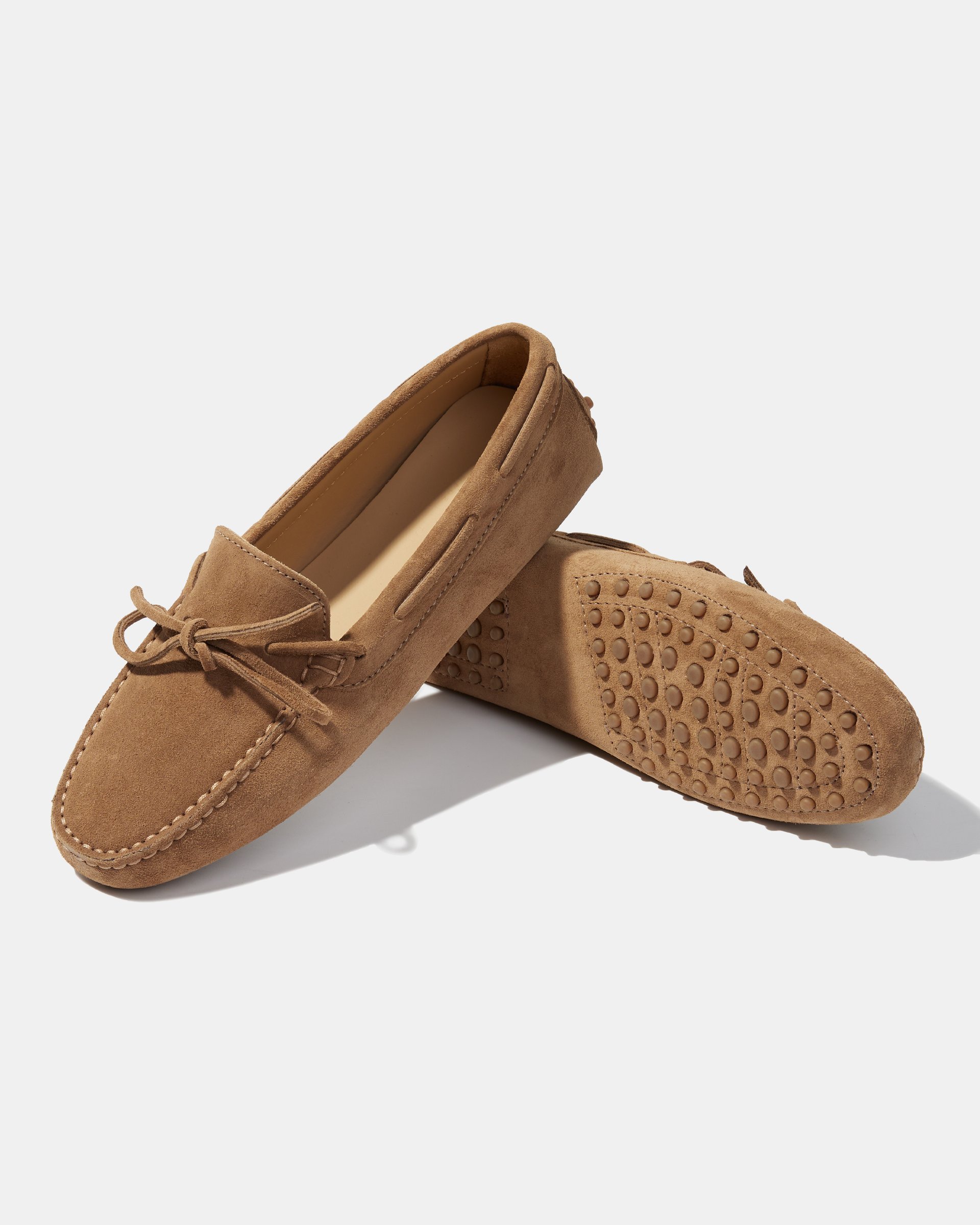 Коричневые замшевые мокасины - Image 5 of 7