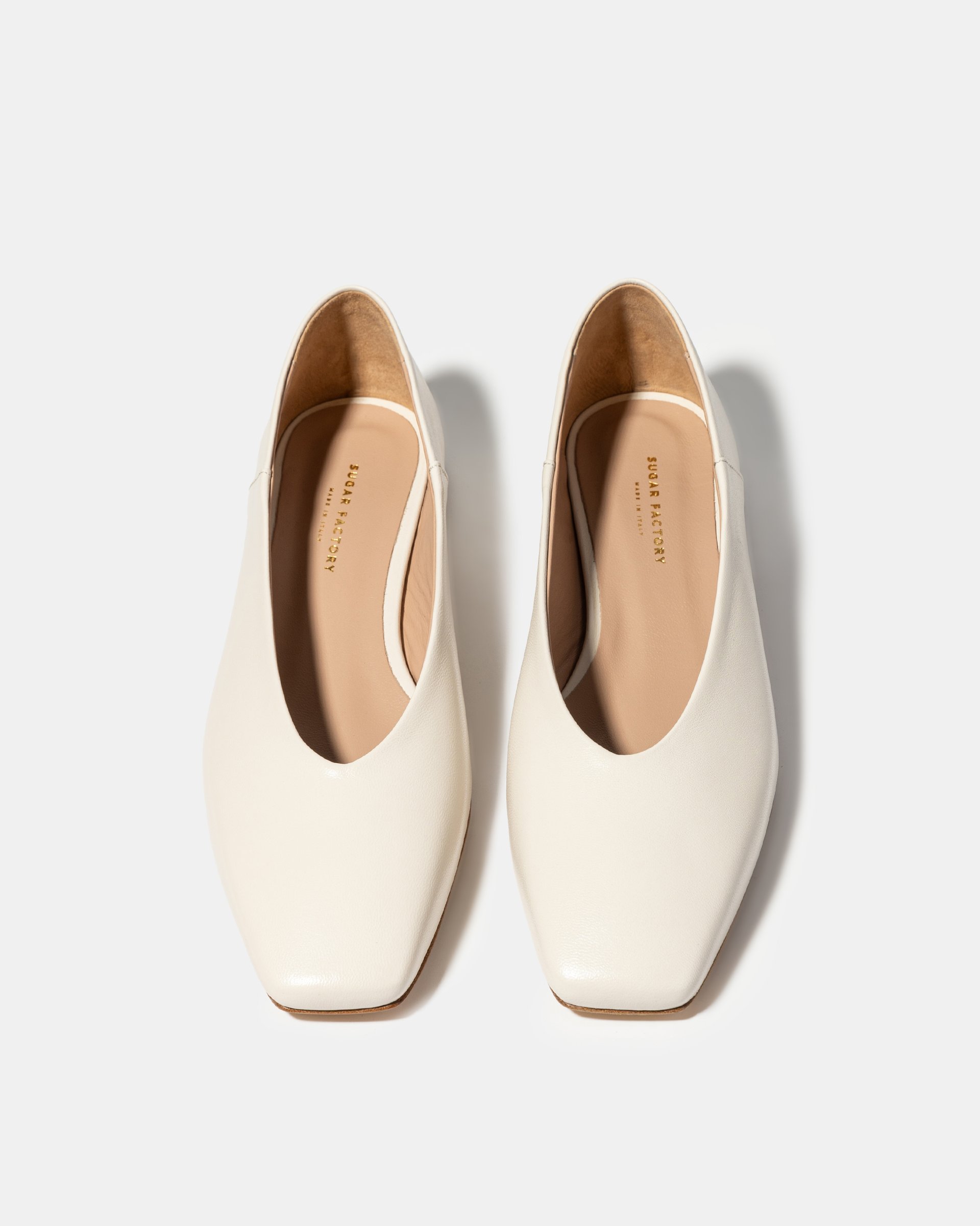 Белые кожаные туфли - Image 3 of 4