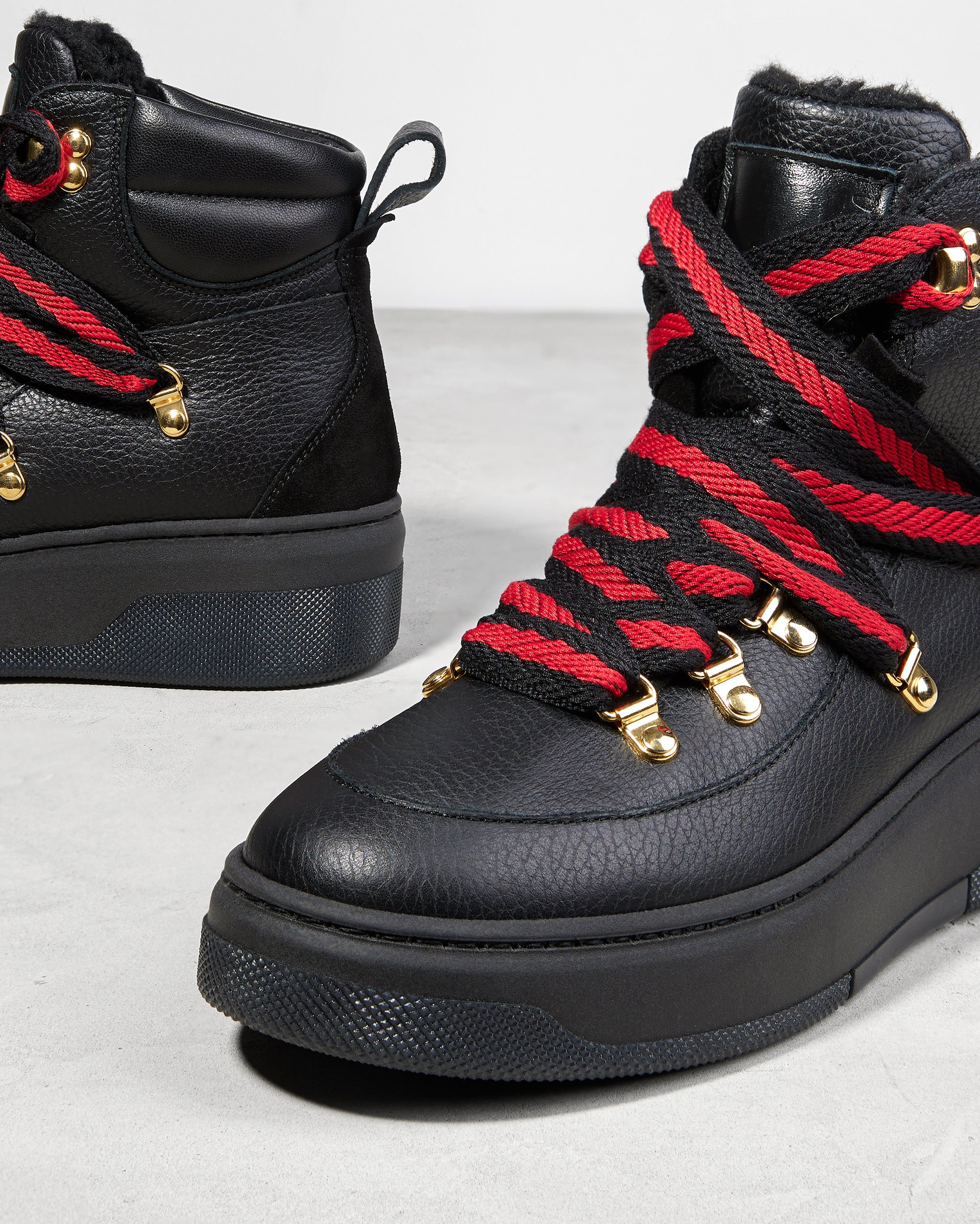 Черные кожаные кеды - Image 3 of 3