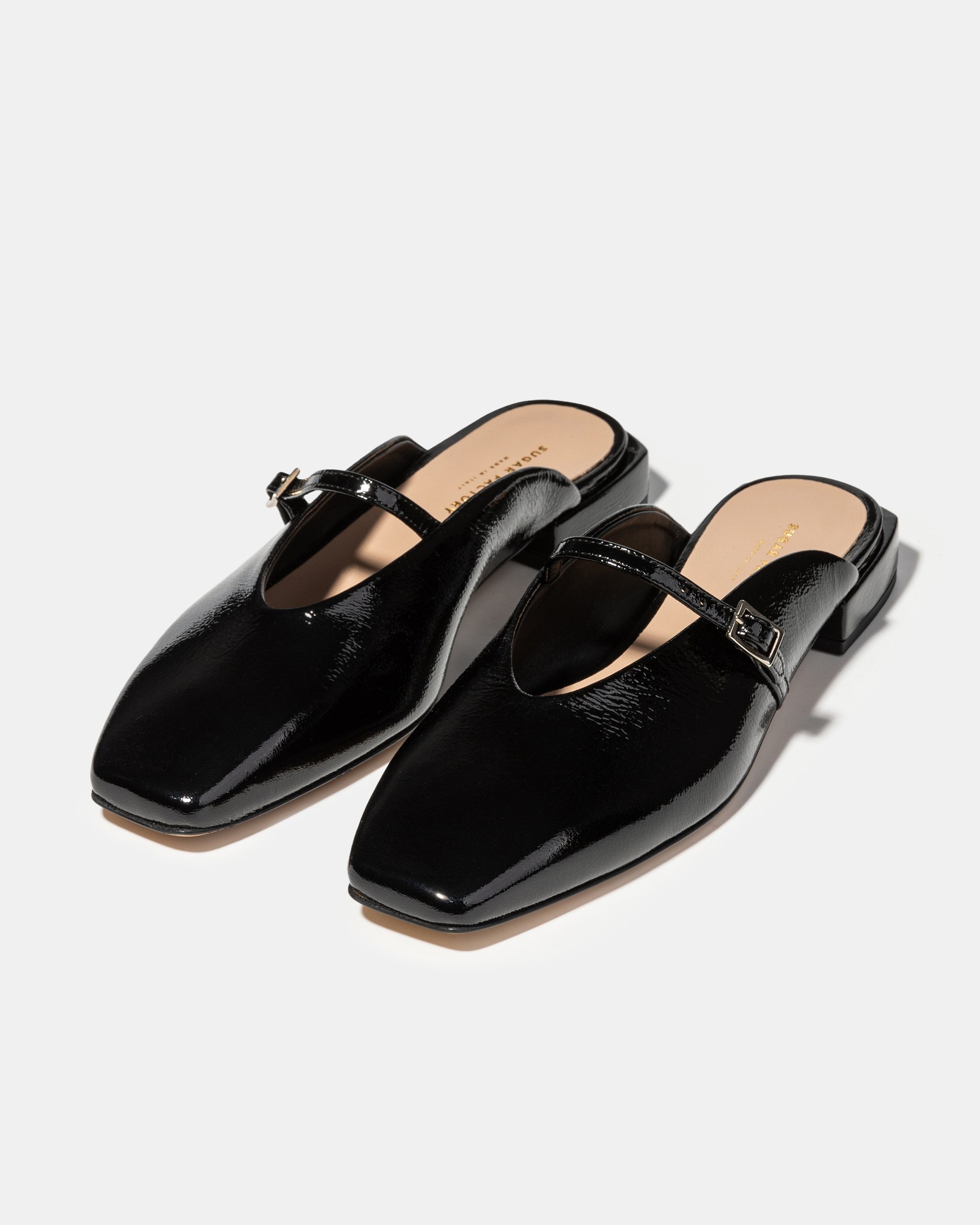 Черные лакированные слиперы - Image 2 of 4