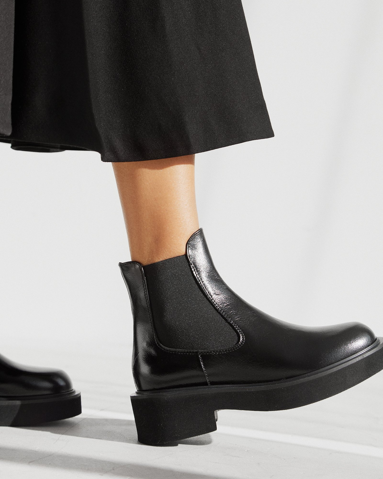 Черные кожаные ботинки челси - Image 5 of 5