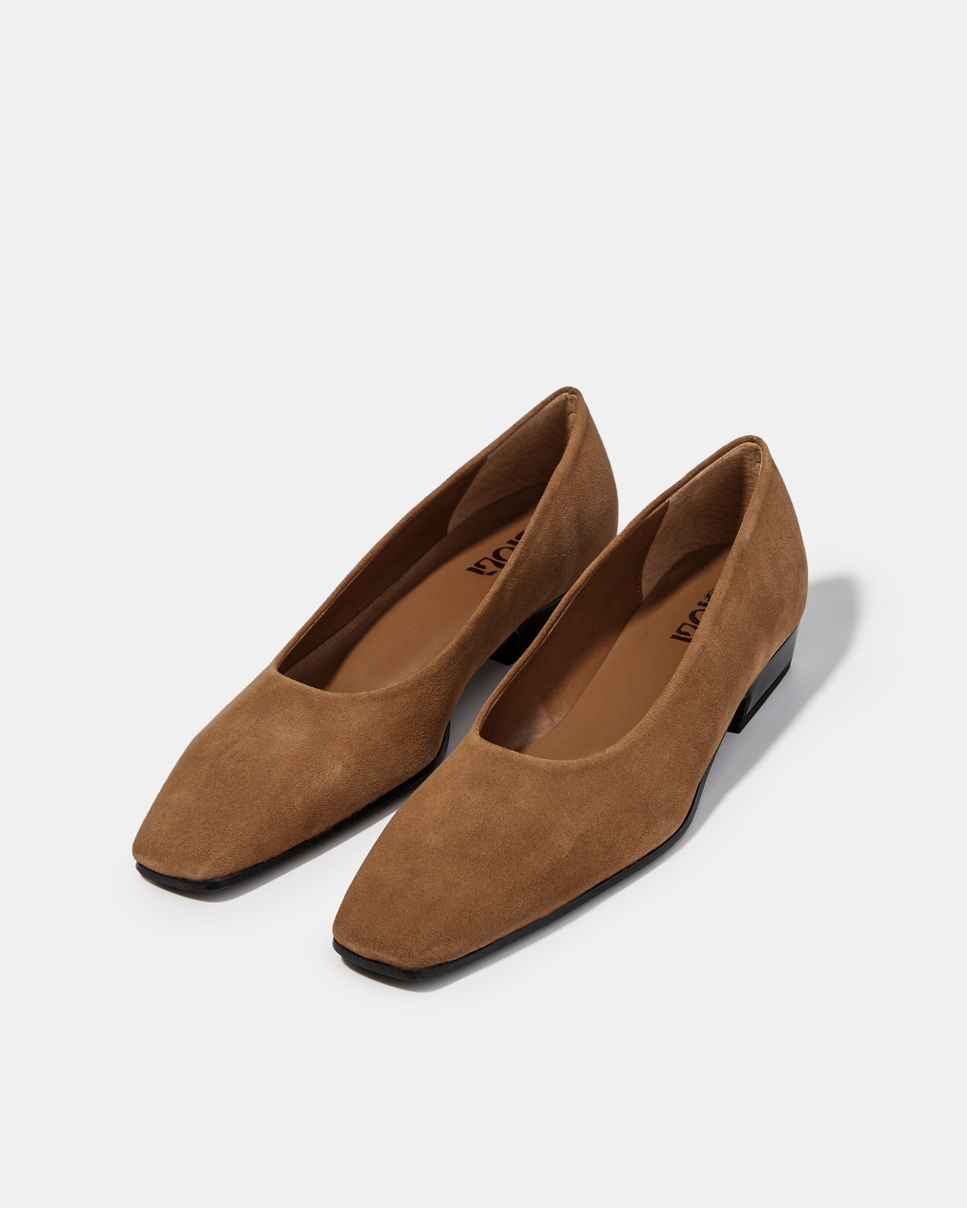 Светло-коричневые замшевые туфли - Image 2 of 6