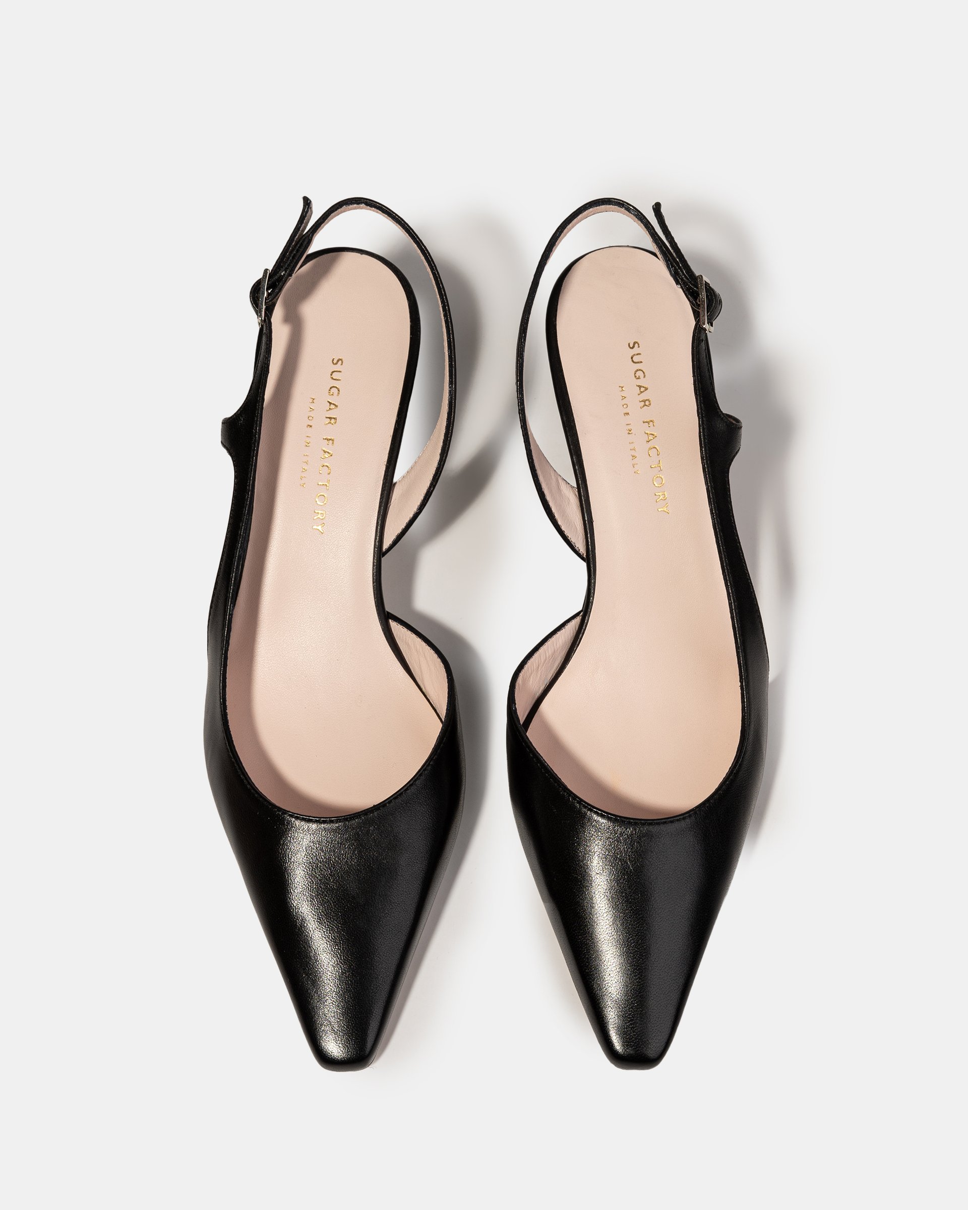 Черные кожаные туфли на каблуке - Image 3 of 4