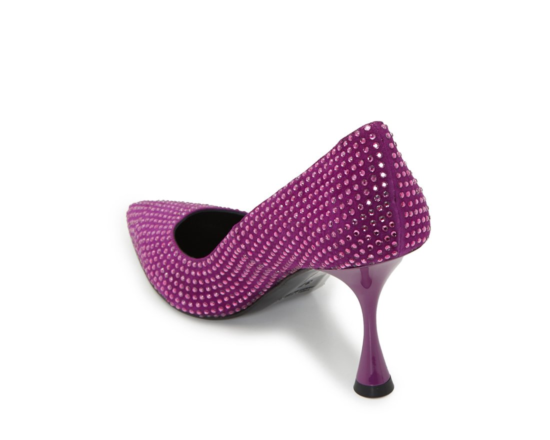 Фиолетовые замшевые туфли - Image 3 of 5