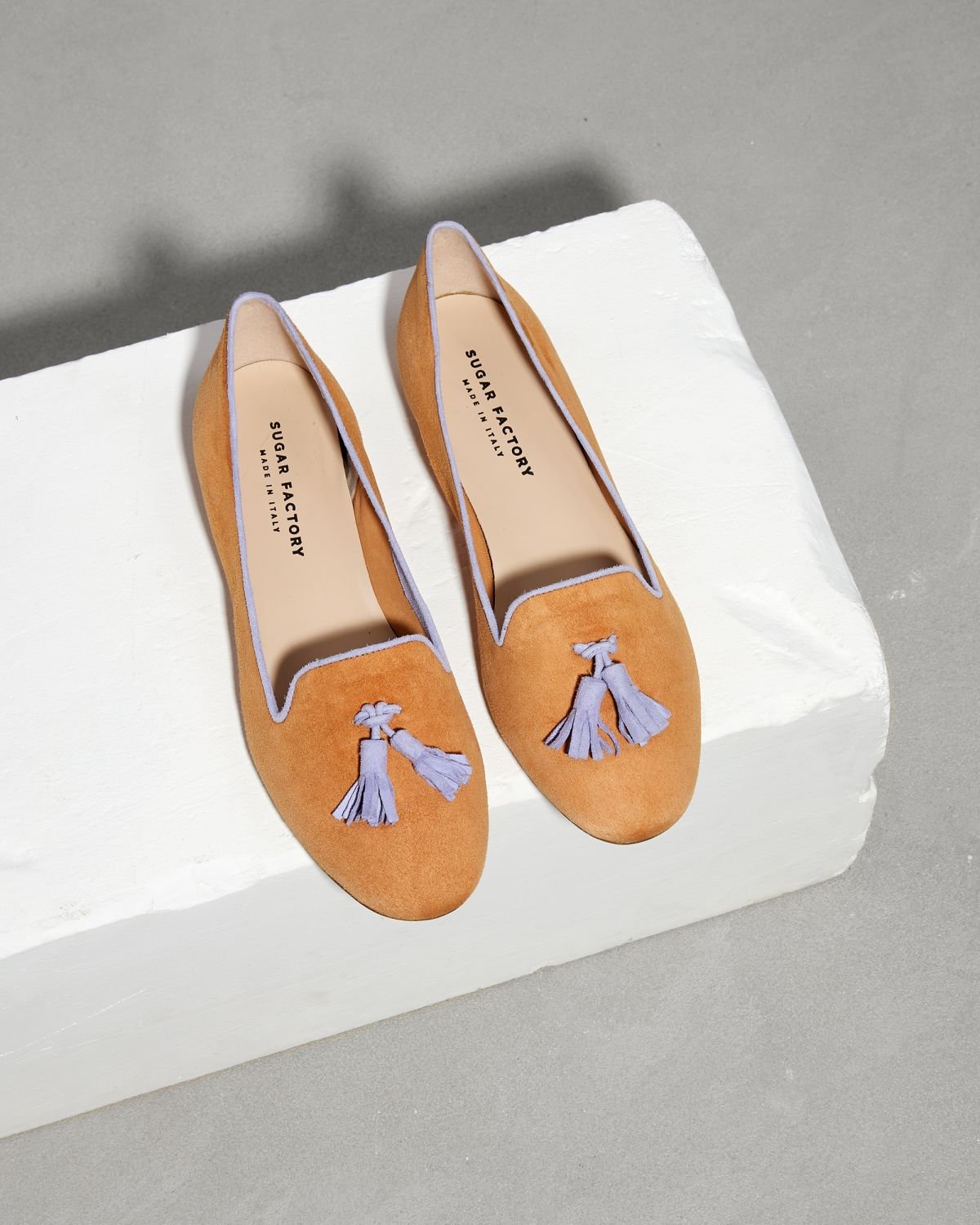 Оранжевые замшевые лоферы - Image 2 of 6