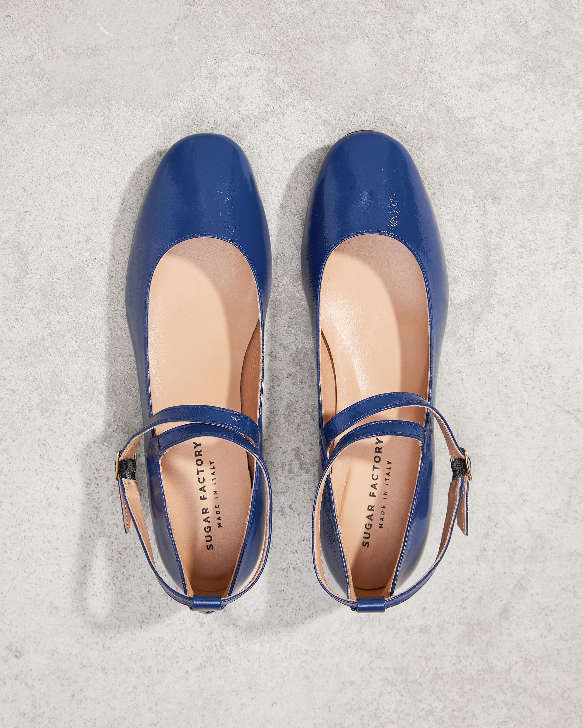 Синие кожаные туфли - Image 2 of 4