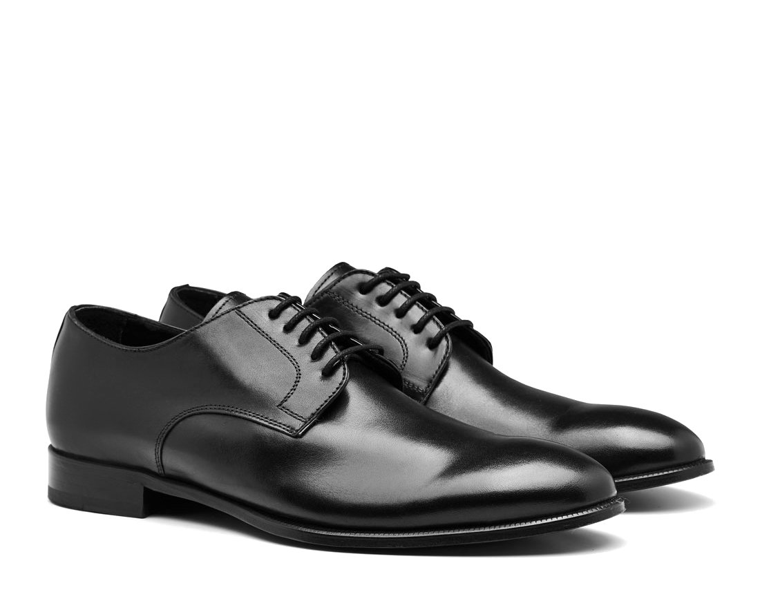 Черные кожаные дерби - Image 2 of 4