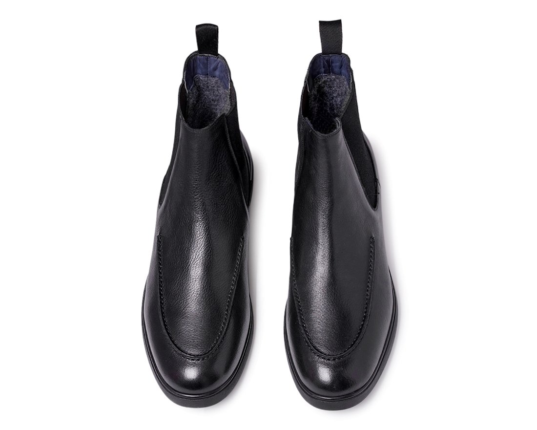 Мужские утепленные черные челси - Image 3 of 4