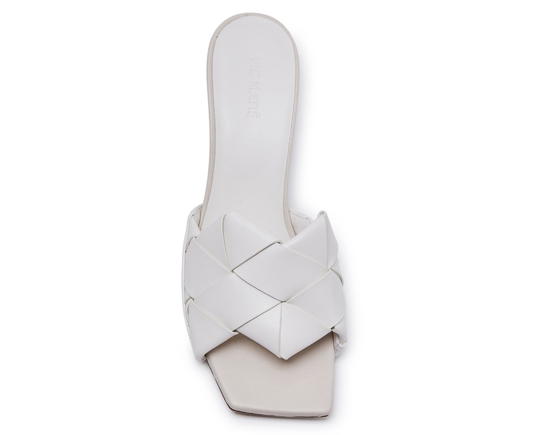 Белые кожаные босоножки - Image 4 of 4