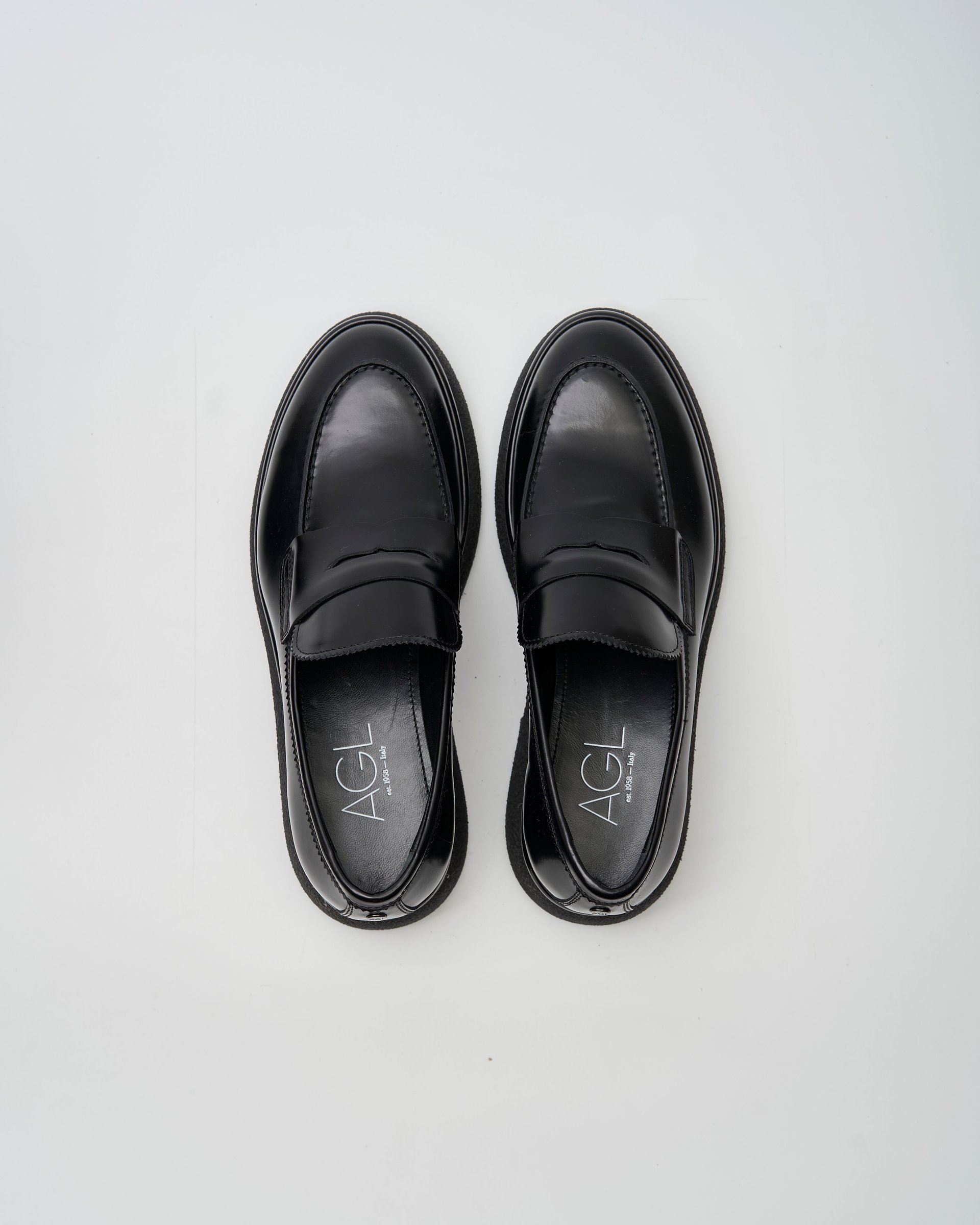 Черные кожаные лоферы - Image 5 of 6