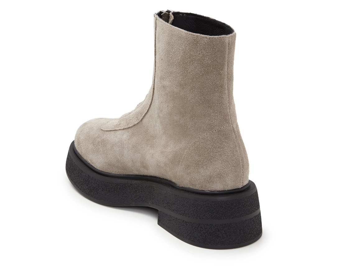 Светло-серые замшевые ботинки - Image 3 of 5