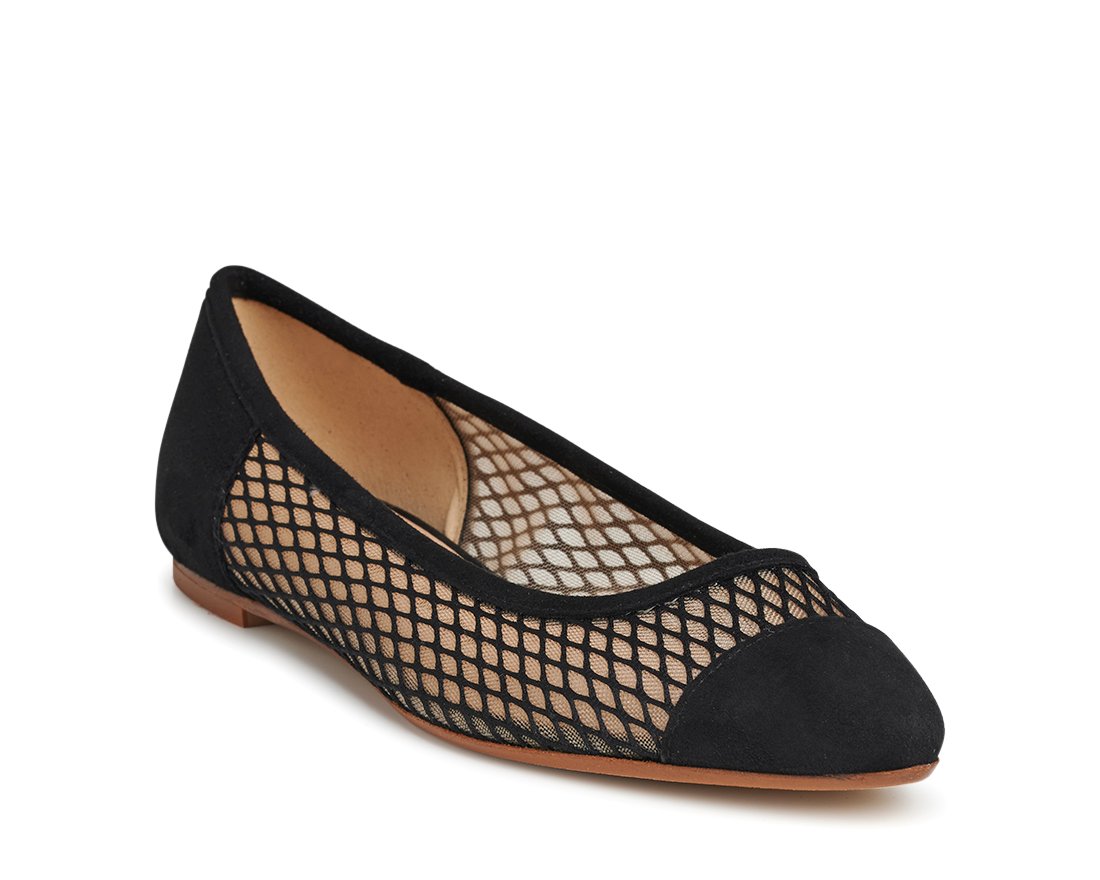 Черные замшевые балетки - Image 2 of 5