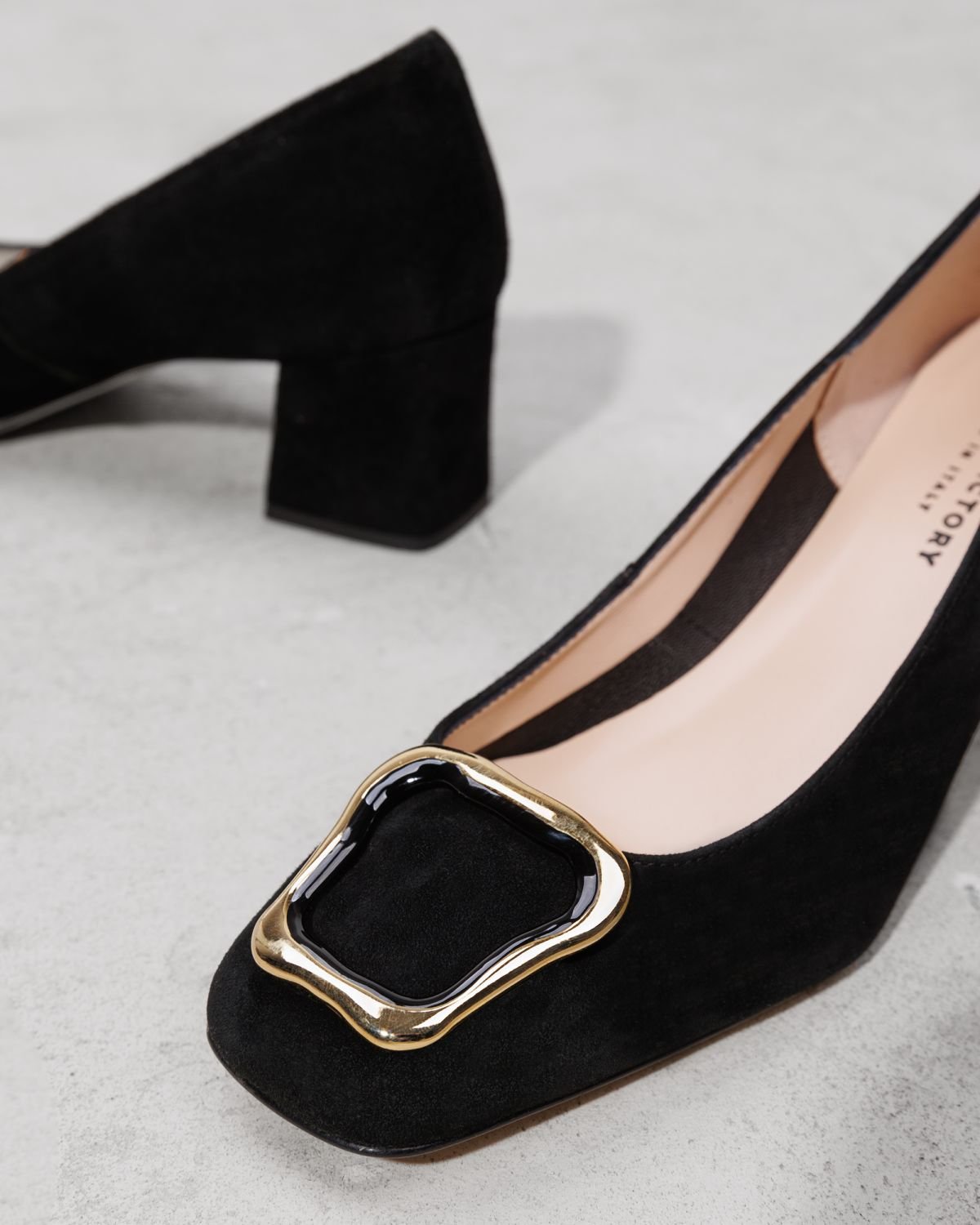 Черные замшевые туфли - Image 4 of 4