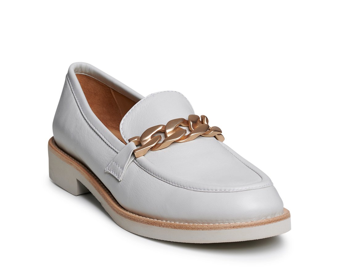 Серые кожаные лоферы - Image 2 of 5