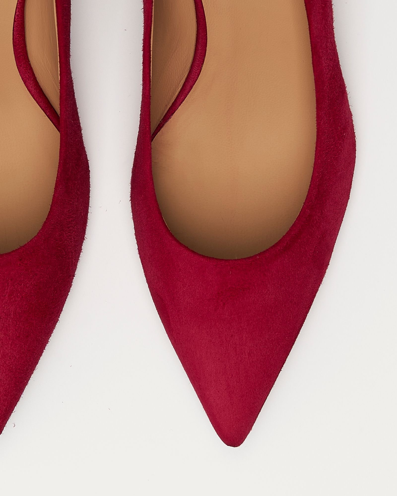 Красные замшевые туфли - Image 5 of 6