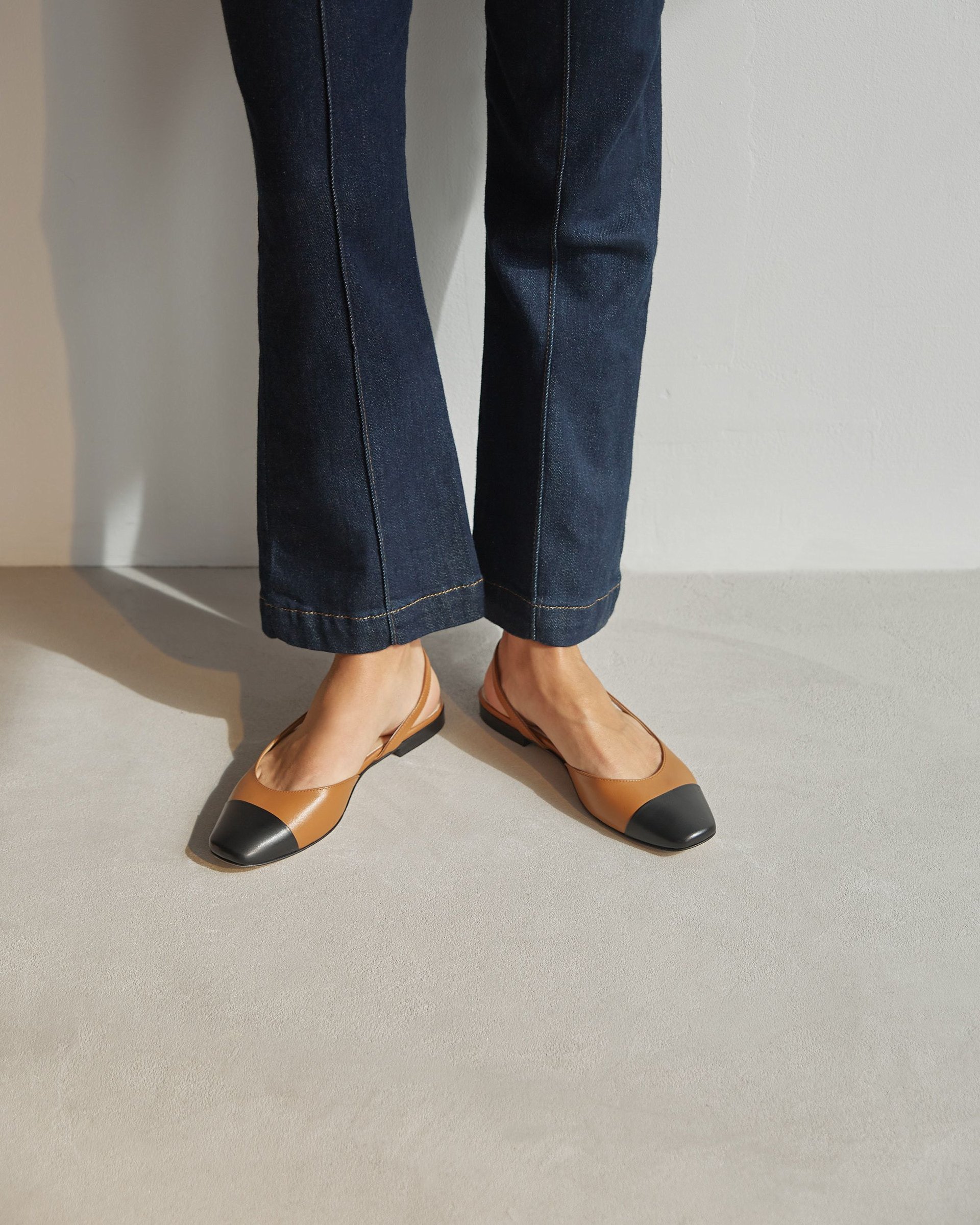 Коричневые кожаные туфли - Image 7 of 7