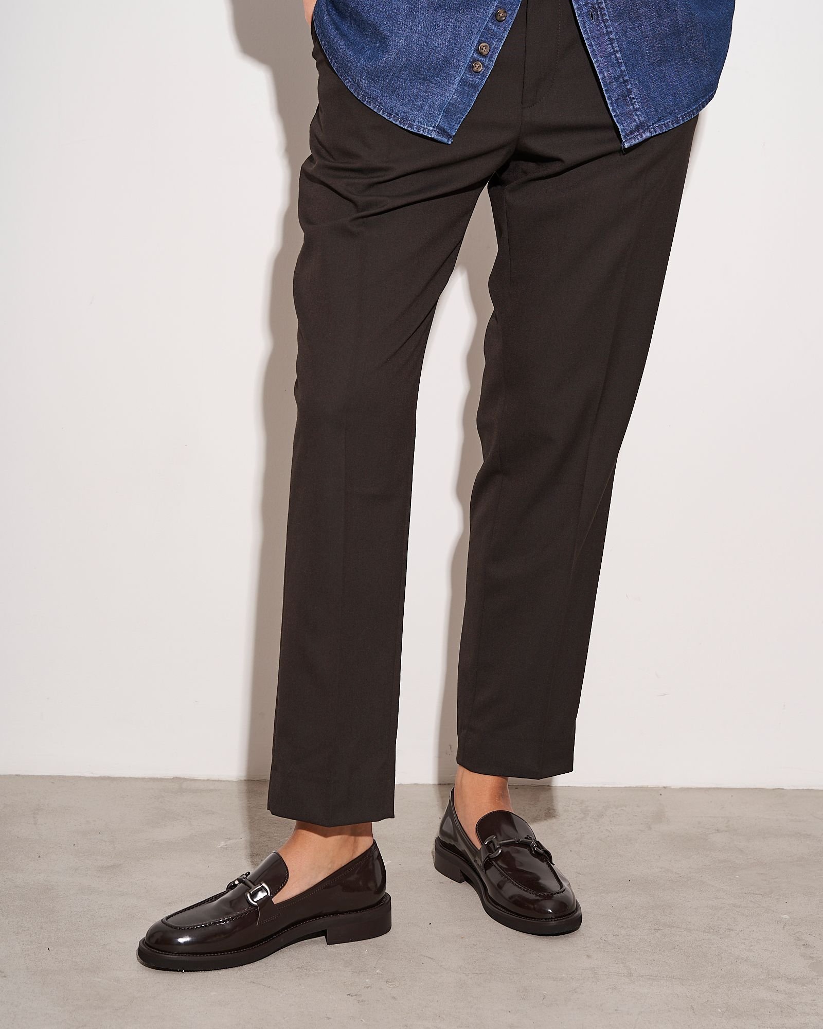 Коричневые кожаные лоферы - Image 3 of 3