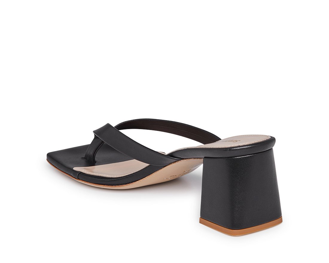 Черные кожаные мюли - Image 3 of 4