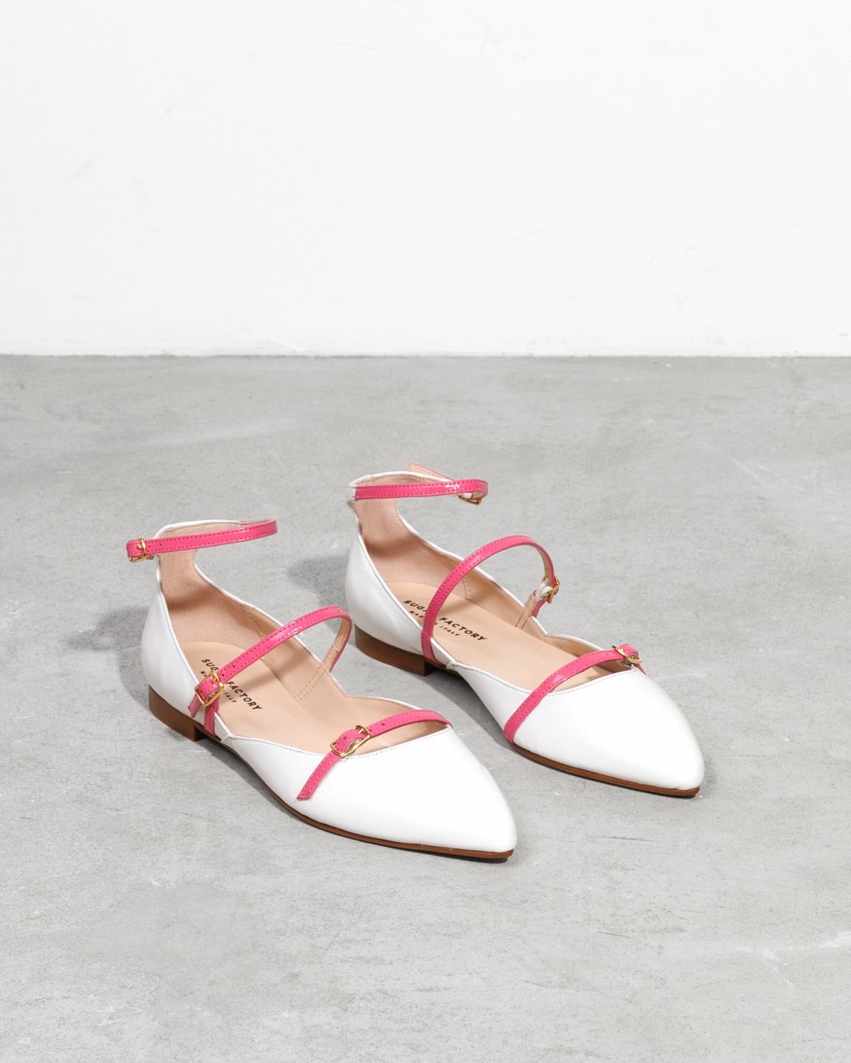 Белые кожаные туфли - Image 3 of 7