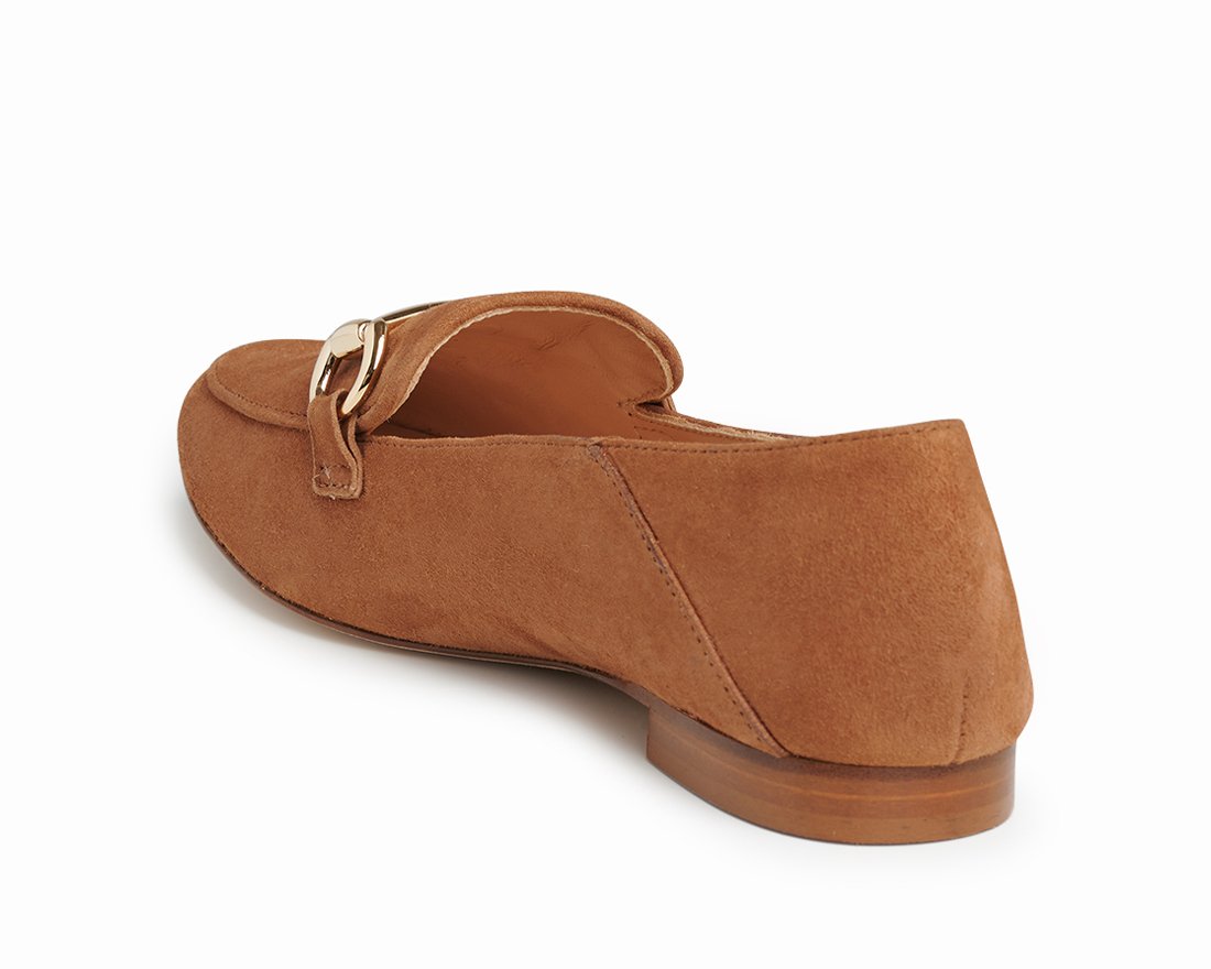 Коричневые замшевые лоферы - Image 3 of 5