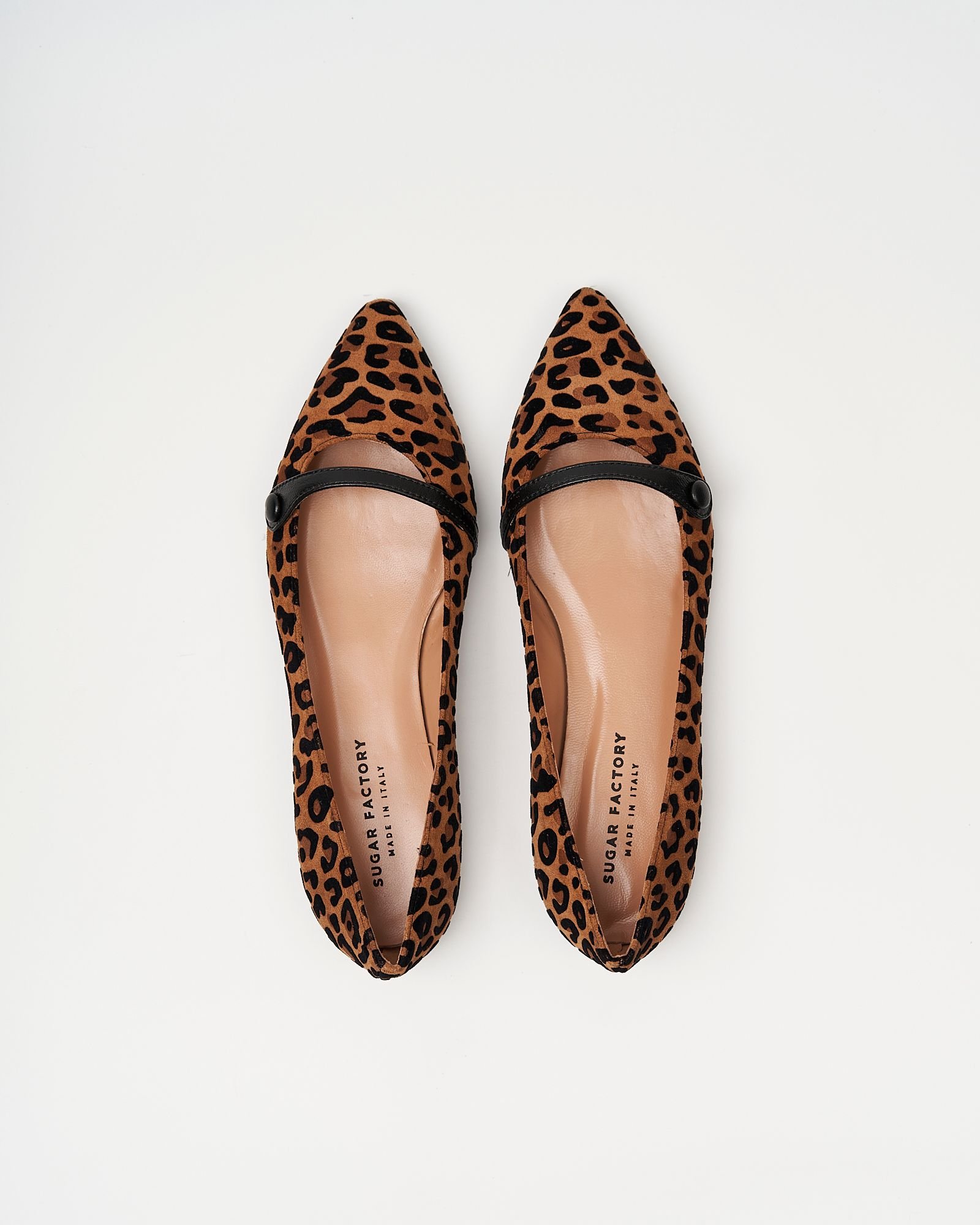 Леопардовые замшевые балетки - Image 4 of 7