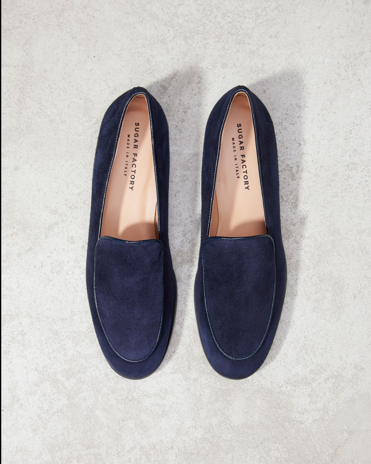 Темно-синие замшевые лоферы - Image 2 of 4