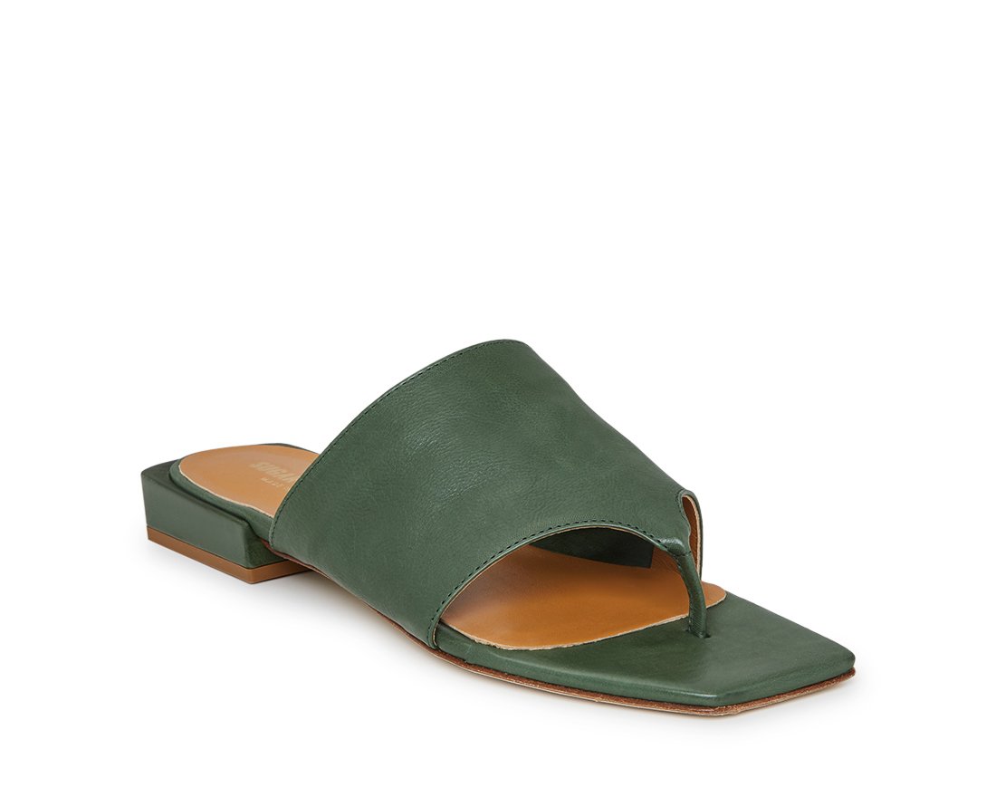 Зеленые кожаные пантолеты - Image 2 of 4