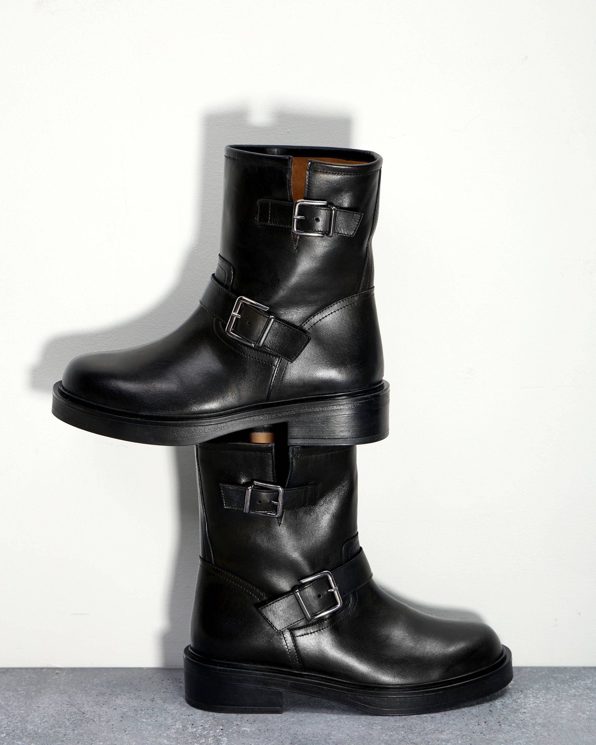 Черные кожаные ботинки - Image 5 of 6