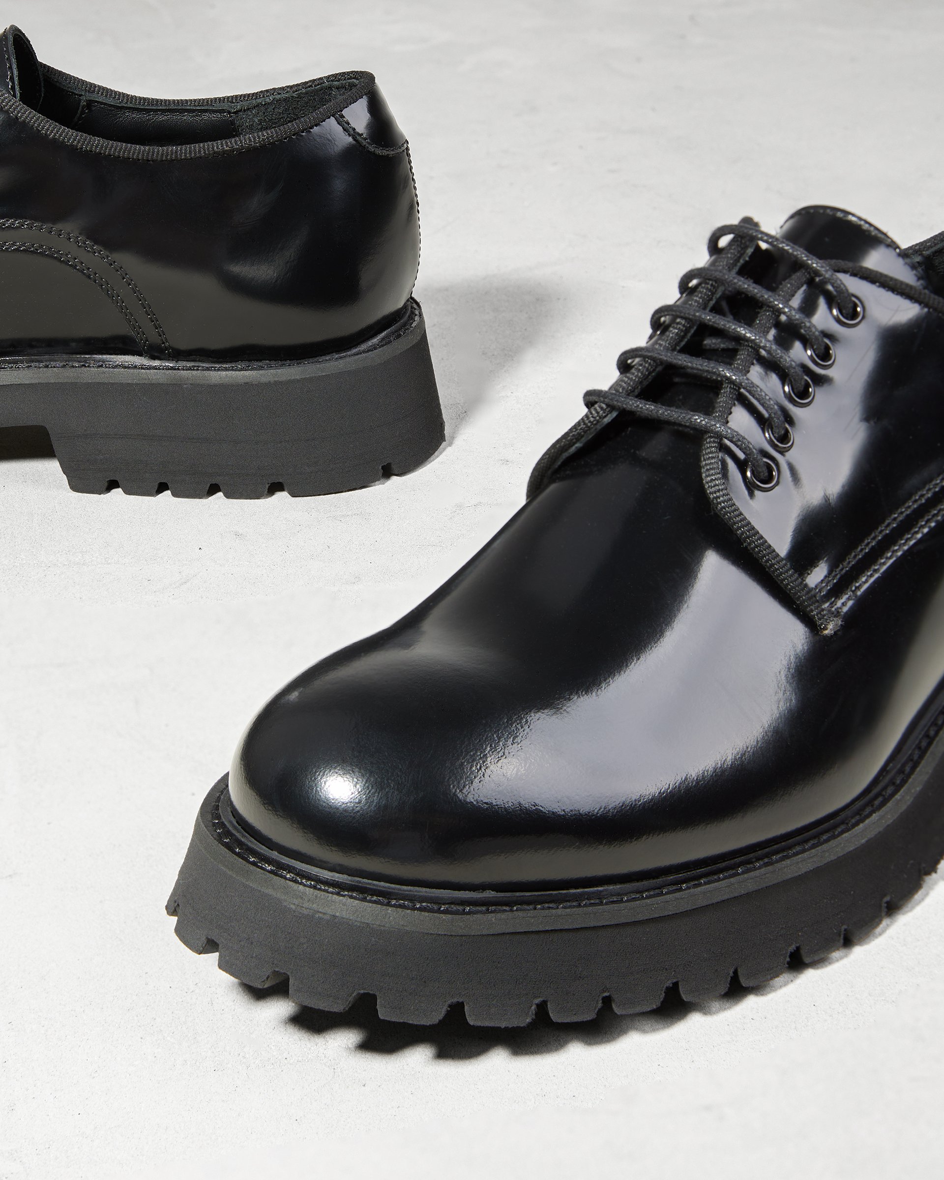 Черные туфли из натуральной кожи - Image 4 of 5