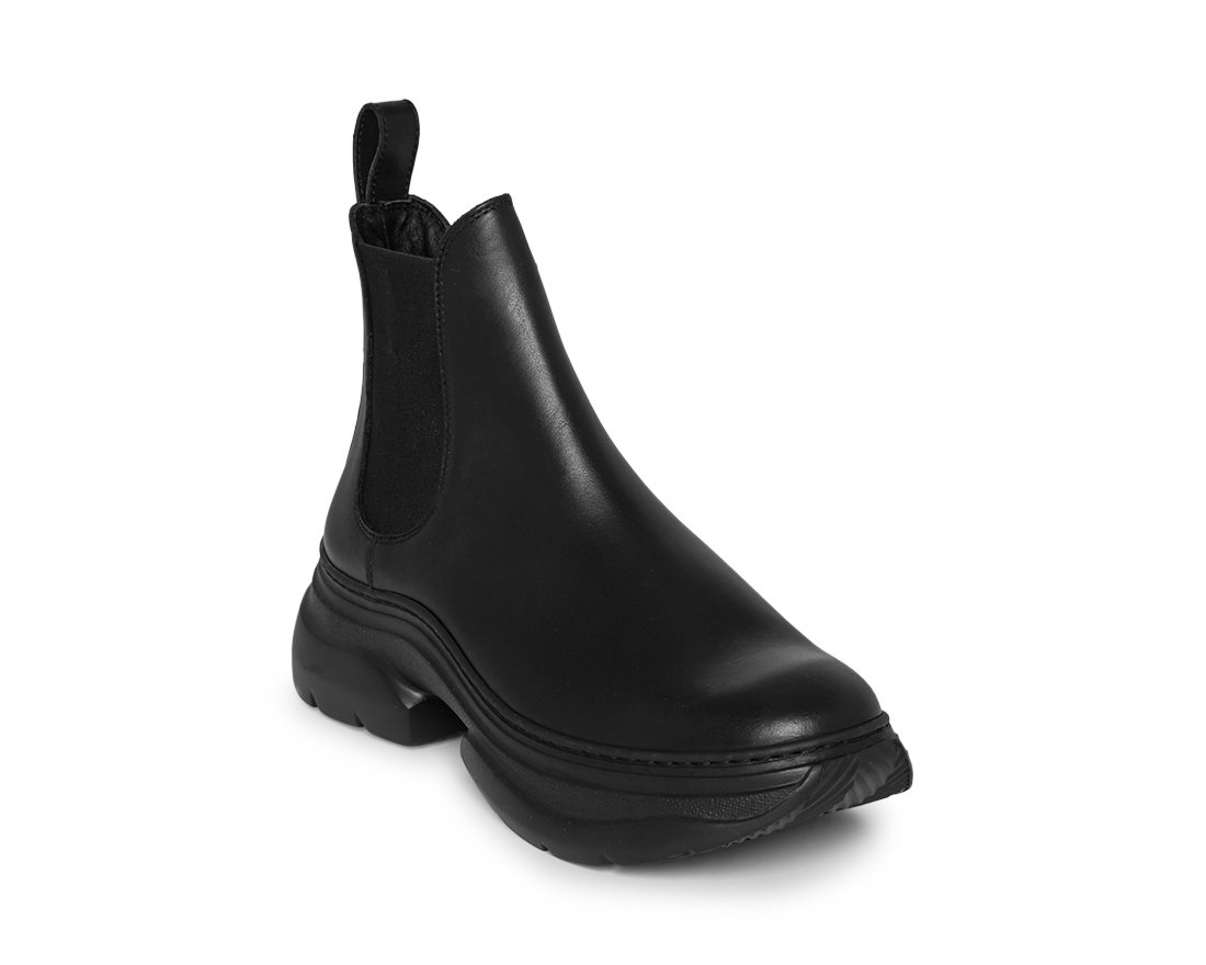 Чёрные кожаные челси - Image 2 of 4