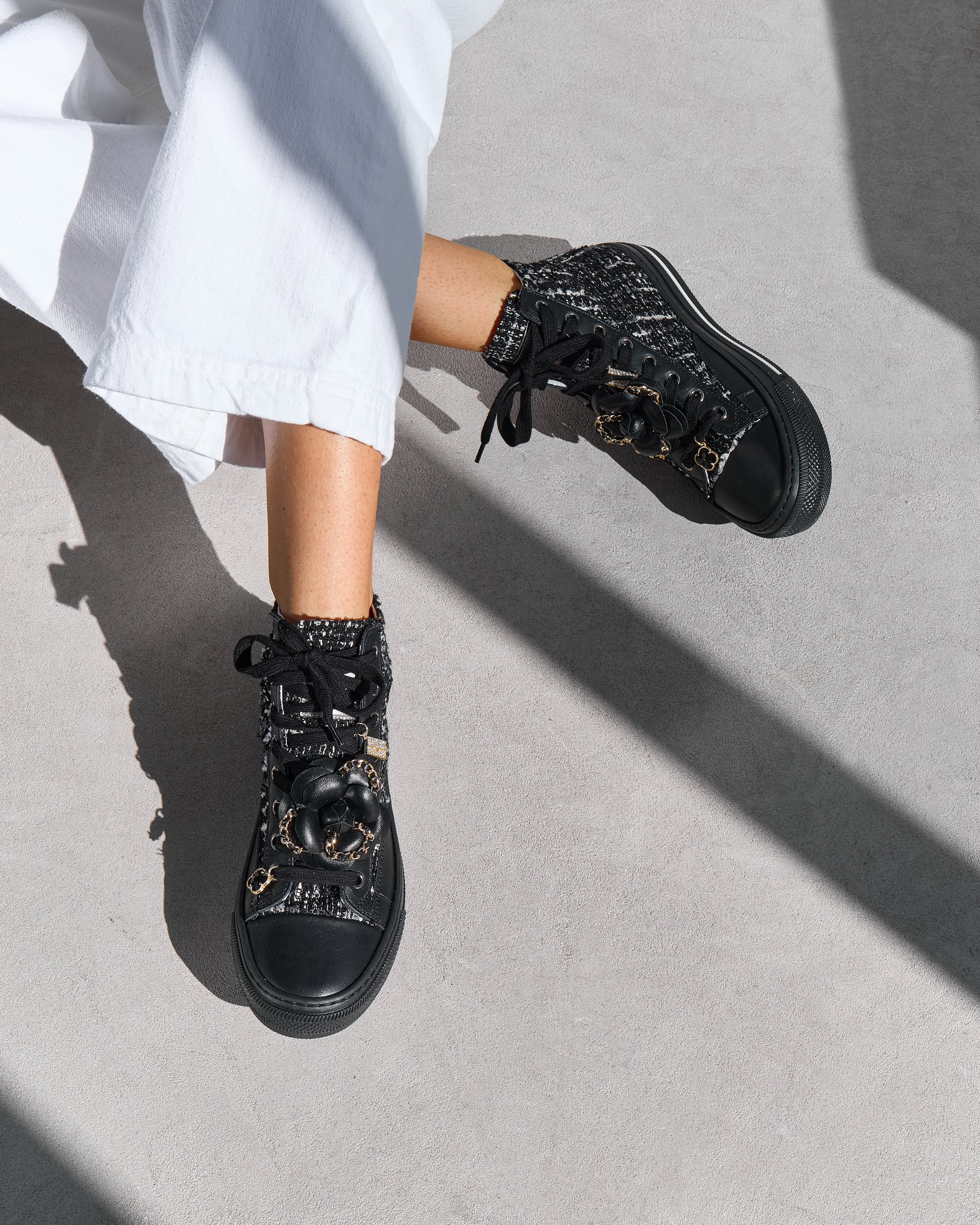 Черные кеды из букле - Image 6 of 6