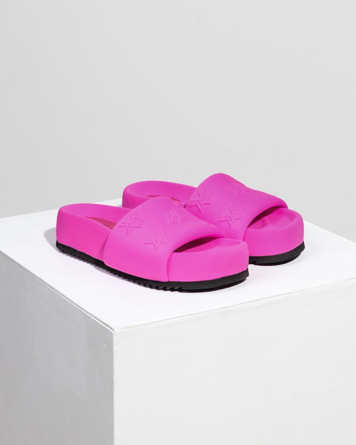 Розовые текстильные шлепанцы - Image 3 of 5