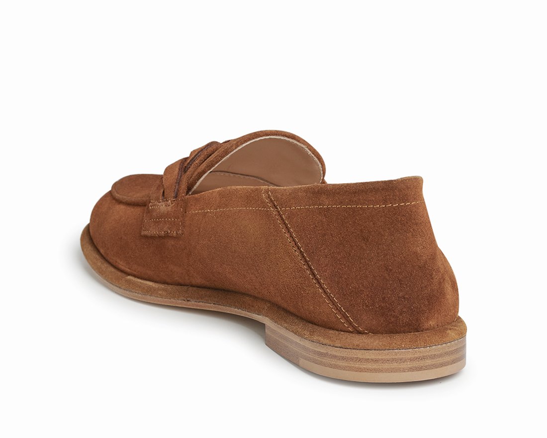 Коричневые замшевые лоферы - Image 3 of 5