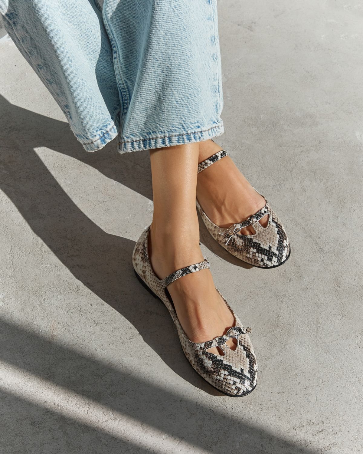 Кожаные балетки - Image 6 of 6