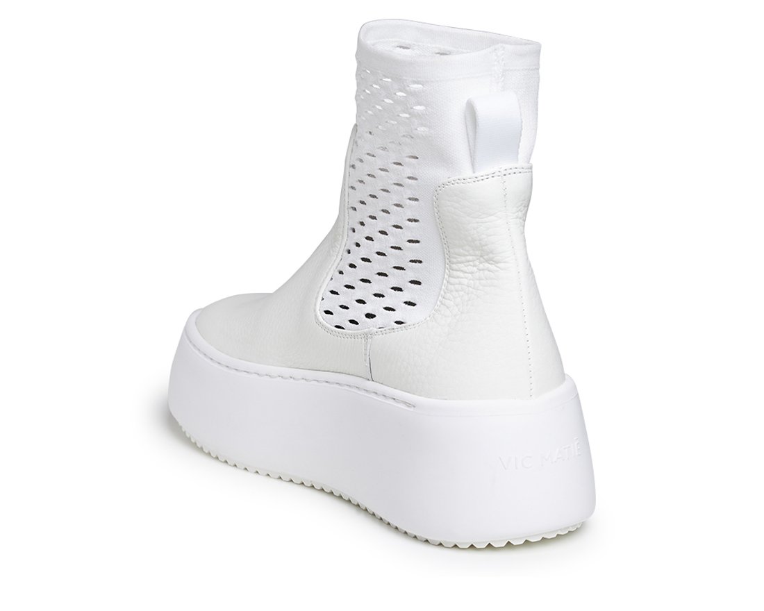 Белые кожаные полуботинки - Image 3 of 5