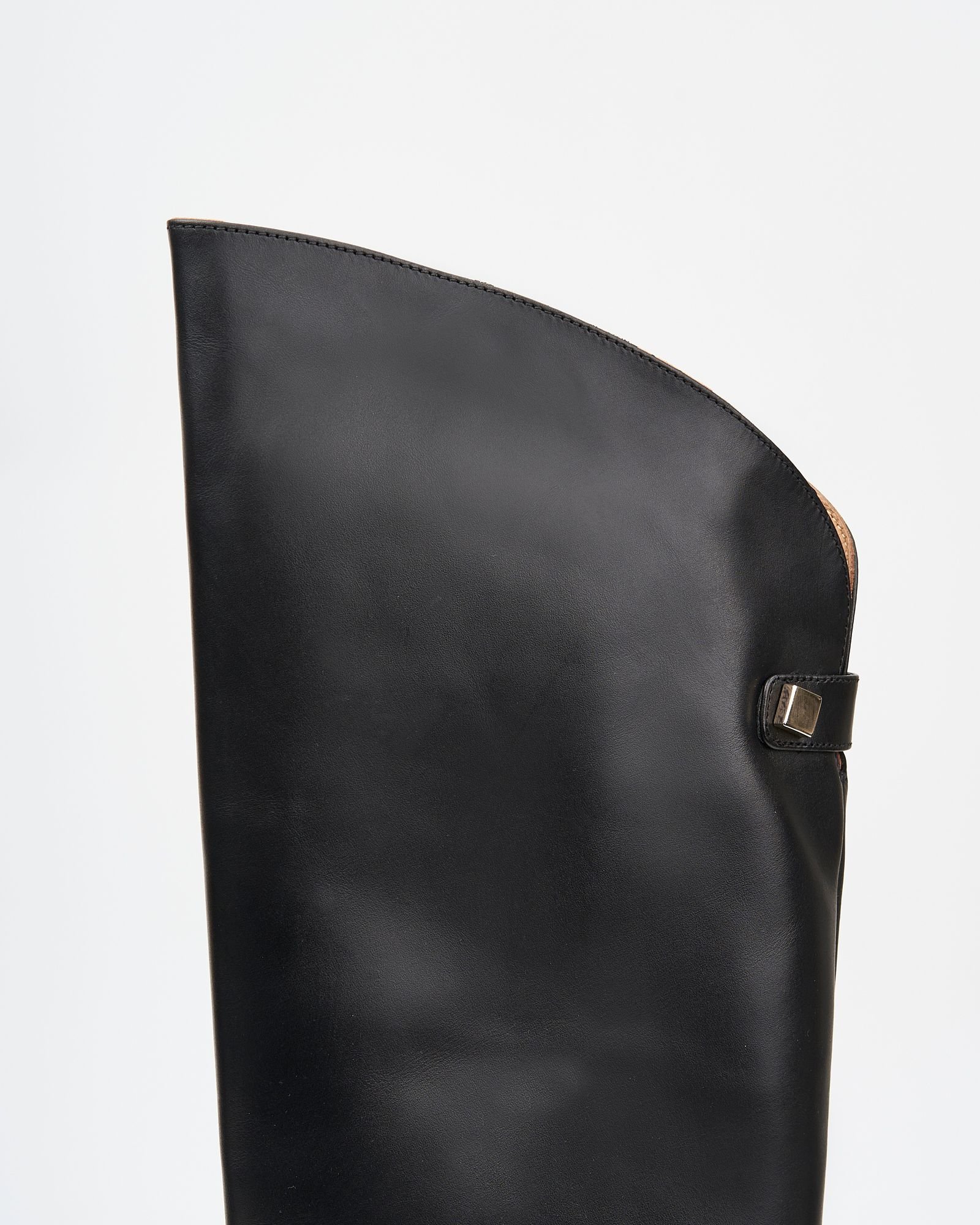 Черные кожаные сапоги - Image 5 of 6