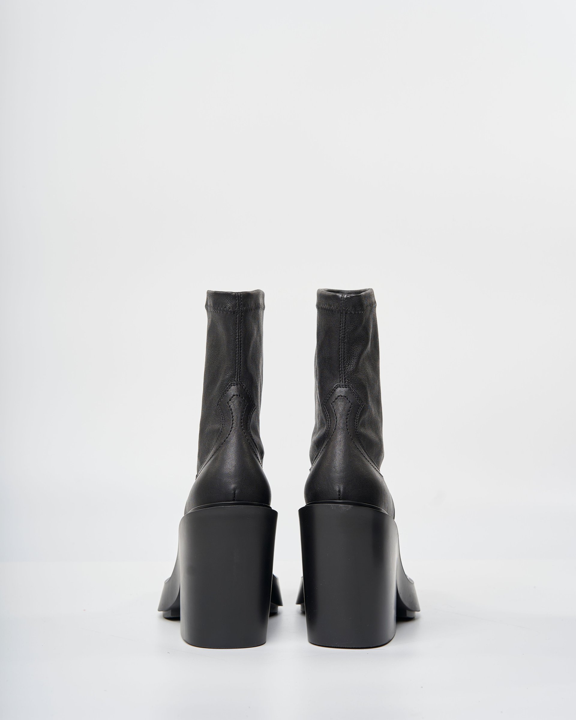 Черные кожаные ботильоны - Image 5 of 6