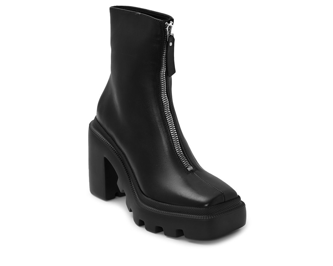 Черные кожаные ботильоны - Image 2 of 5