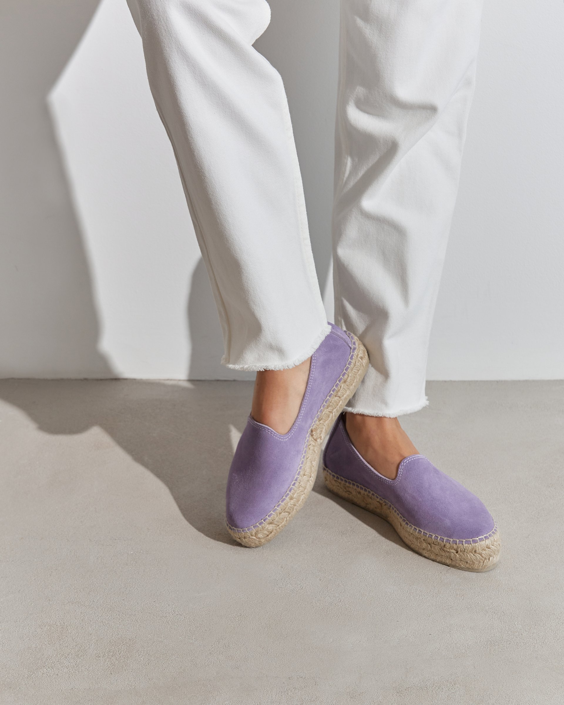Фиолетовые замшевые эспадрильи - Image 5 of 6