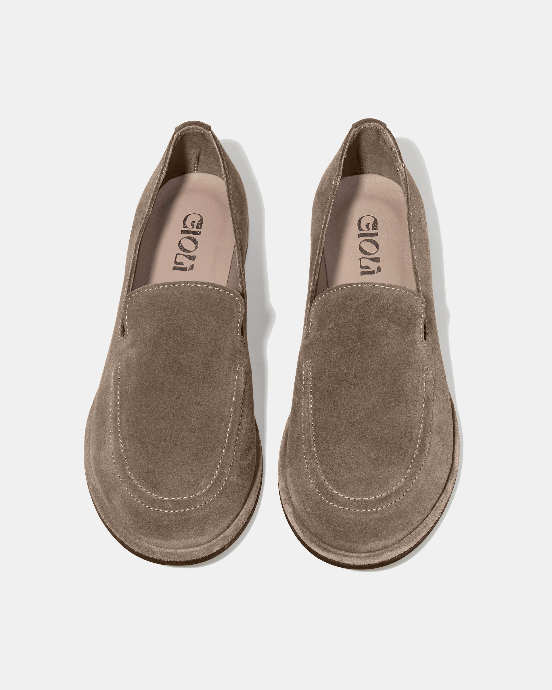 Серые замшевые лоферы - Image 4 of 5