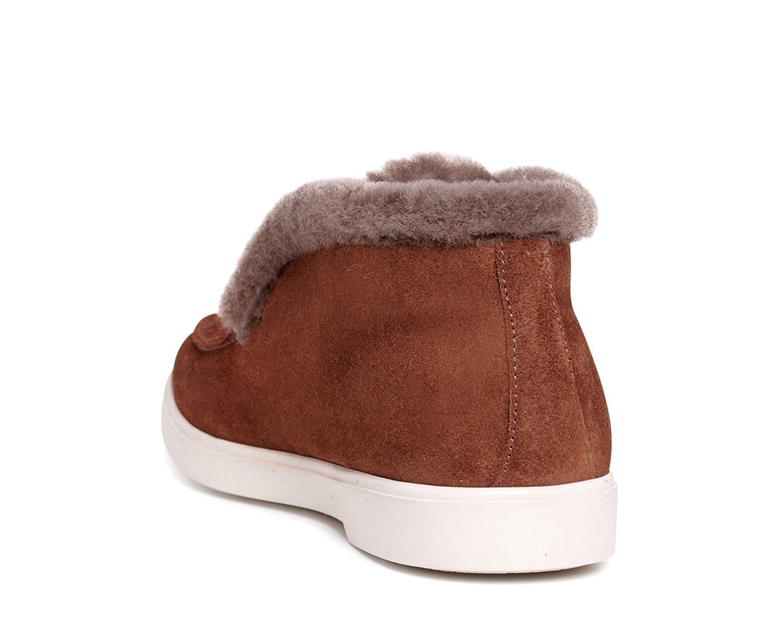 Зимние коричневые  полуботинки - Image 3 of 4