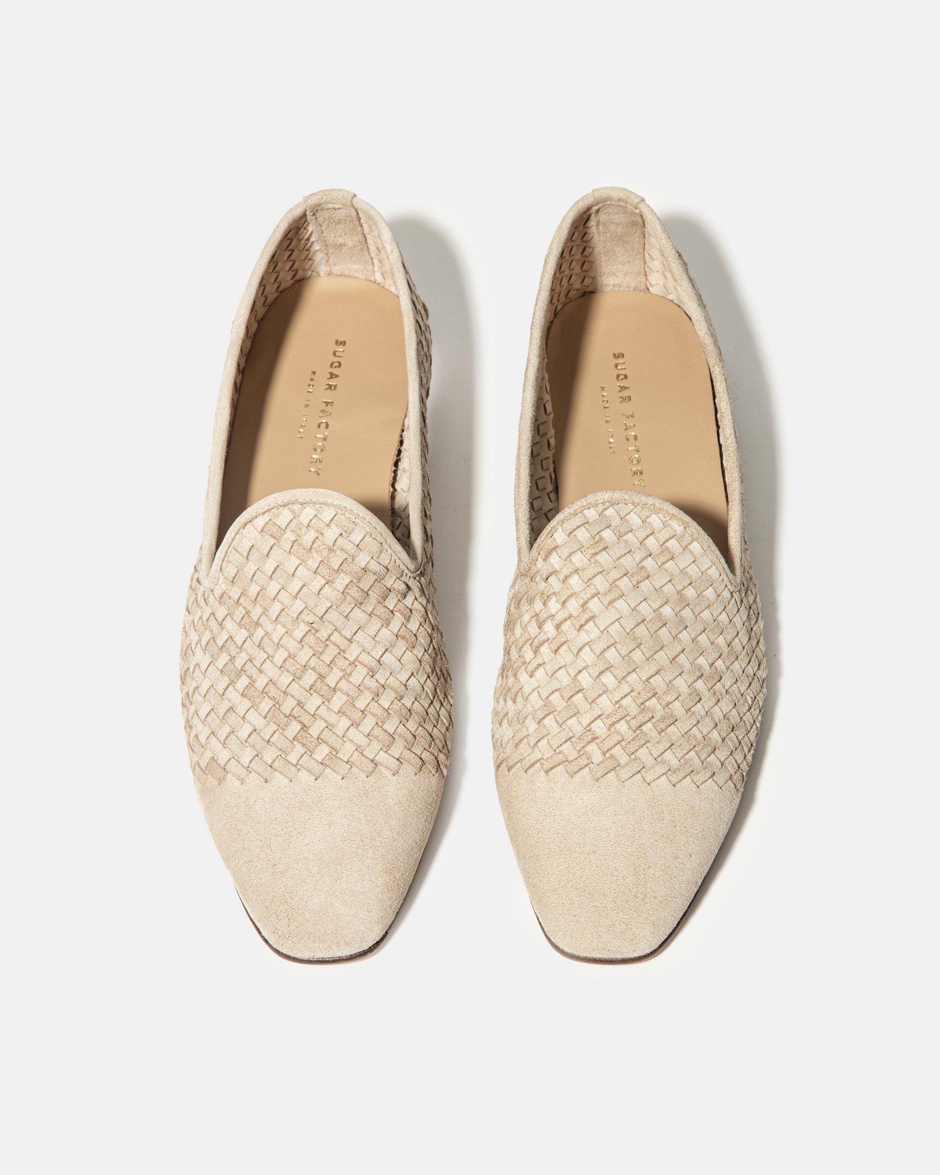 Бежевые замшевые лоферы - Image 3 of 4