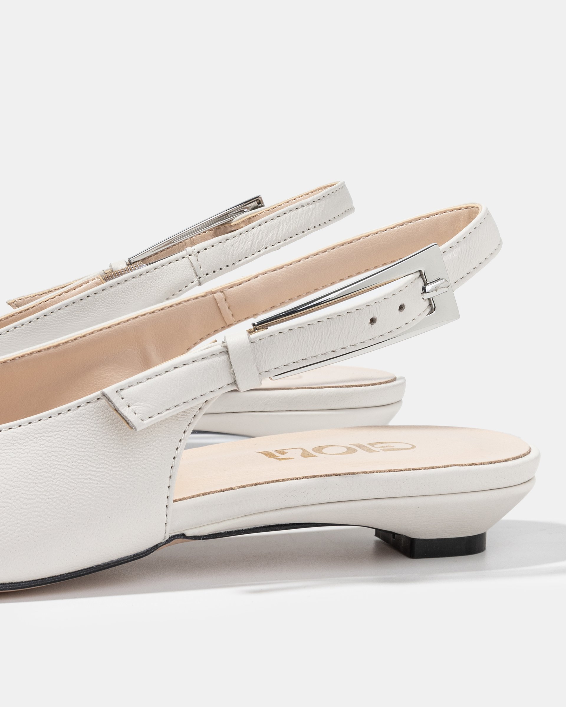 Белые туфли из натуральной кожи - Image 4 of 4