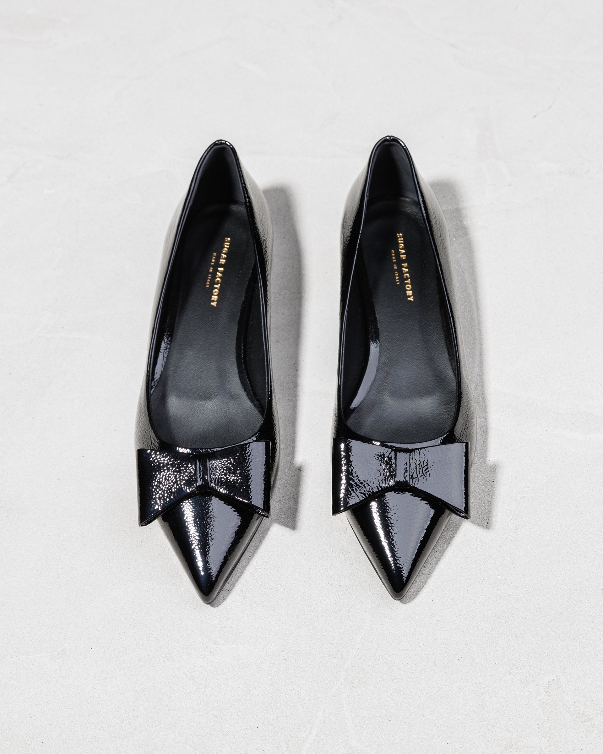 Черные лакированные туфли с бантом - Image 3 of 7