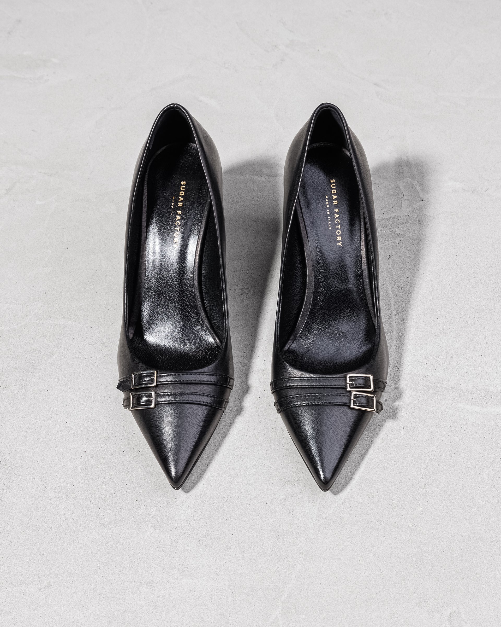 Чёрные классические туфли из натуральной кожи - Image 3 of 6