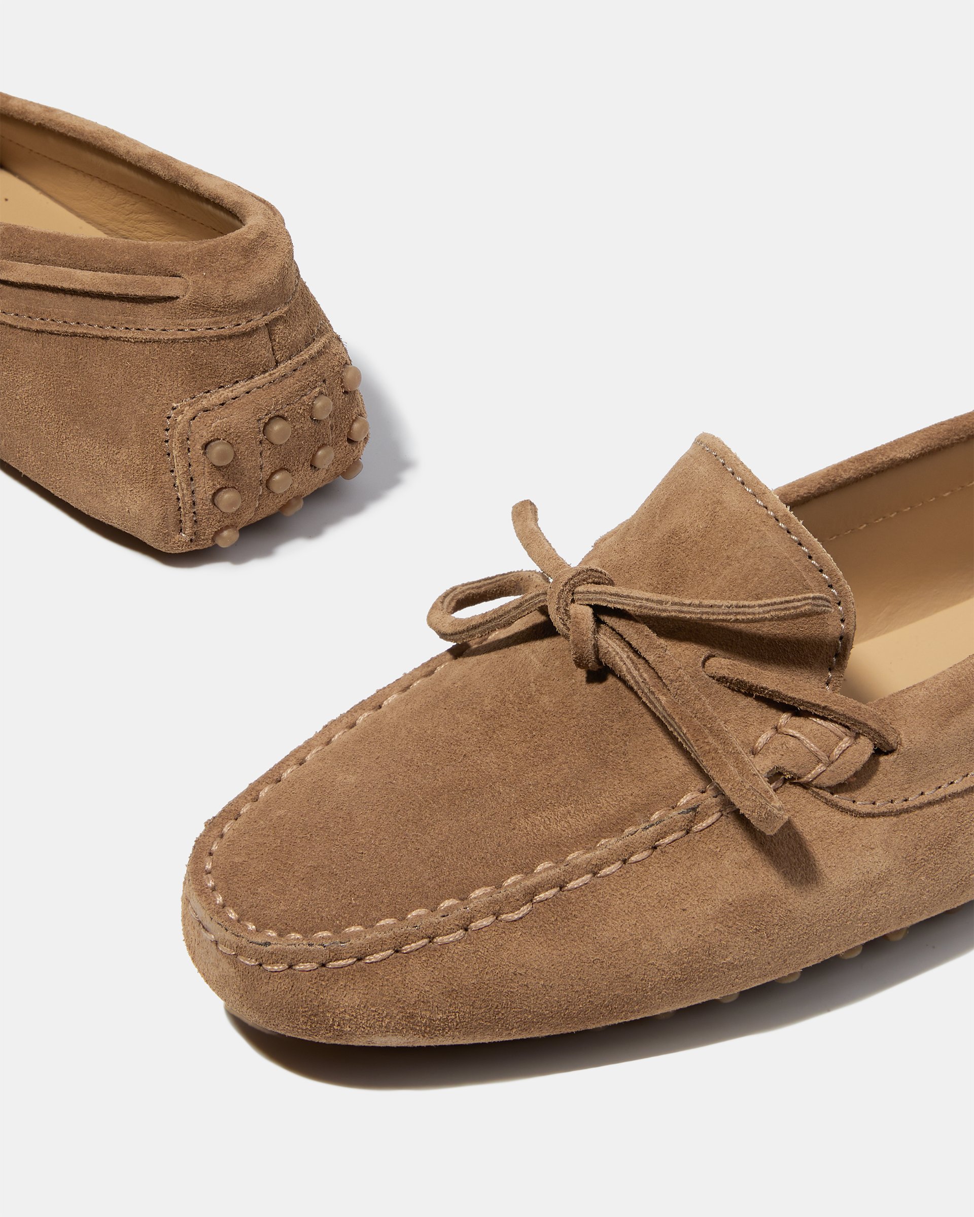 Коричневые замшевые мокасины - Image 4 of 7