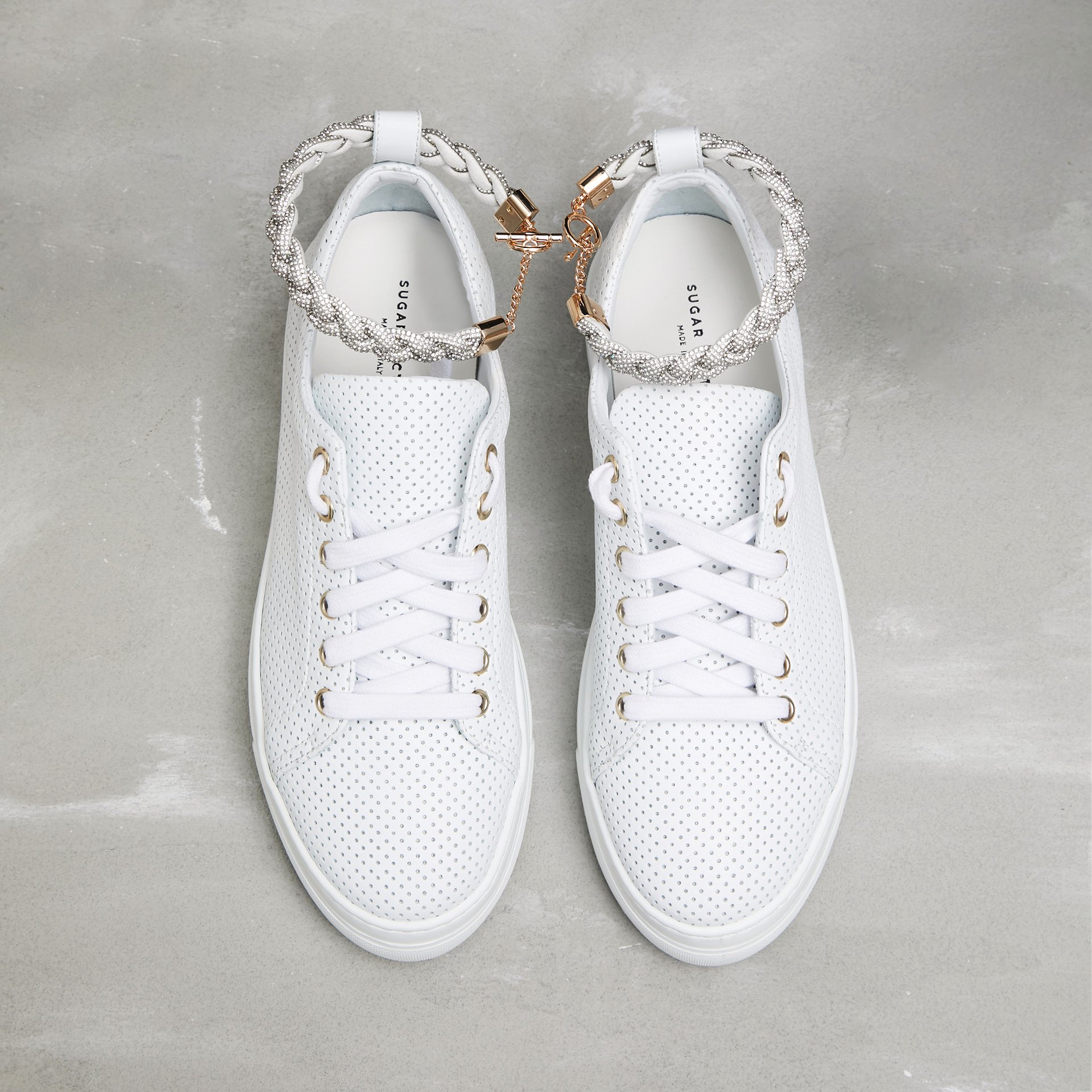 Белые кожаные кеды - Image 2 of 3