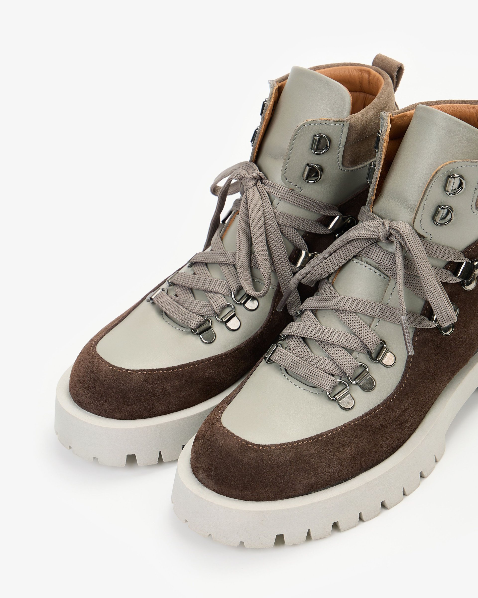 Серые замшевые ботинки - Image 3 of 5